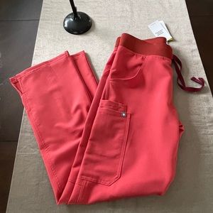 Figs Kade Cargo Scrub Pants - Clay, XS/P